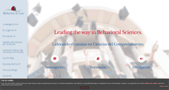 Desktop Screenshot of behaviorandlaw.com